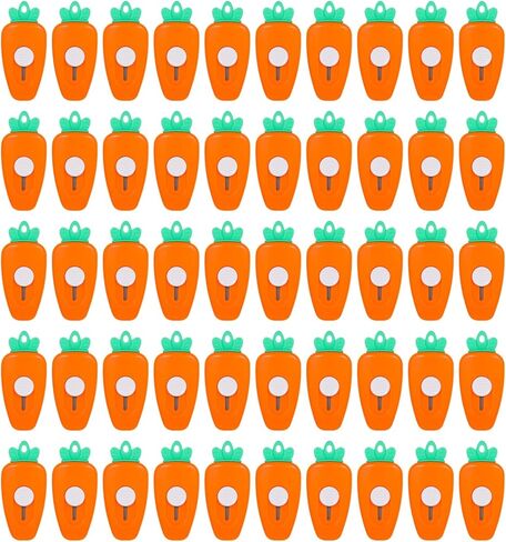 50 Pack Carrot Letter Openers, Envelope Slitters & Mini Package Openers, Hidden Metal Cutting Edge, Wrapping Paper Cutters, Compact 2.8" Desk Mail Opener for Office & Home Use in Kuwait