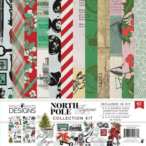 Fancy Pants Designs Everly Lane Collection Kit. Scrapbook, Card Making, Journaling and Collage. in Saudi Arabia