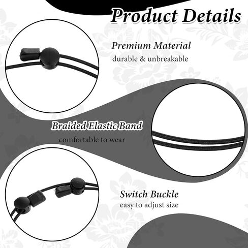 3 PCS CROUS TACK BAND القميص القابل للتعديل ، فرقة توك فرقة بطن تسرب نطاقات مرنة ، أداة محصول غير مرئية غير مرئية لشراء قميص سترة من أعلى النمط إكسسوارات الملابس السوداء 17.72 × 0.12 بوصة in Saudi Arabia