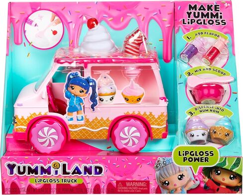 Yummiland Lipgloss Truck with DIY Lip Gloss Kit, Ages 4+ in Kuwait