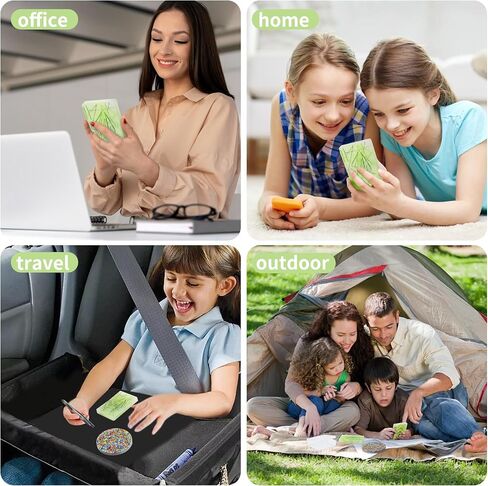 2pcs Picky Pad, Skin Picking Fidget Toys, Picking Pad for Anxiety with Trichotillomania, Dermatillomania, Portable Pimple Popping Toy Kit, Picking Fidget Toy for Adults & Kids in Saudi Arabia
