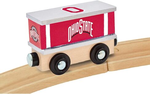 MasterPieces OST2110: Ohio State Wood Train Box Car - Premium Quality, Educational, and Fun Activity for Kids and Families - Great Gift Idea for Holidays, Birthdays, and Everyday Playtime in Saudi Arabia