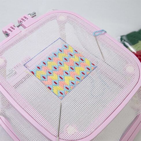 14CT Canvas Sheets Needle Point Canvas Practical Meshes Sheets Needlepoint Canvas Meshes for Embroidery Crochet Projects in Saudi Arabia