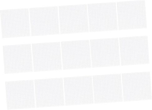 25 مساءً أوراق تطريز شبكية بلاستيكية تتقاطع مع الحرف اليدوية للبنين والبنات والبالغين من أجل ديكورات الوقايات in Kuwait