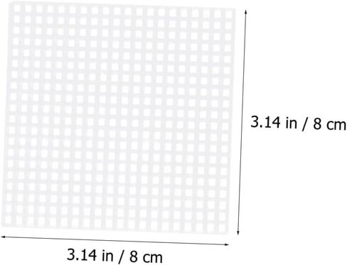 25 مساءً أوراق تطريز شبكية بلاستيكية تتقاطع مع الحرف اليدوية للبنين والبنات والبالغين من أجل ديكورات الوقايات in Kuwait