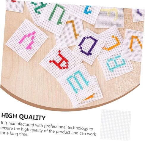 25 مساءً أوراق تطريز شبكية بلاستيكية تتقاطع مع الحرف اليدوية للبنين والبنات والبالغين من أجل ديكورات الوقايات in Kuwait