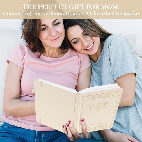 مجلة قصة حياة أمي ، تذكار عائلي مع أسئلة سريعة لأمي لمشاركة ذكرياتها ، هدية كتاب غلاف لعيد ميلاد عيد الأم عيد الميلاد in Kuwait