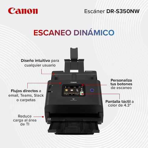 Canon imageFORMULA DR-S350NW Office Document Scanner in Saudi Arabia