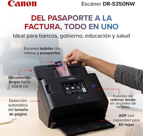 Canon imageFORMULA DR-S350NW Office Document Scanner in Saudi Arabia