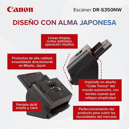 Canon imageFORMULA DR-S350NW Office Document Scanner in Saudi Arabia