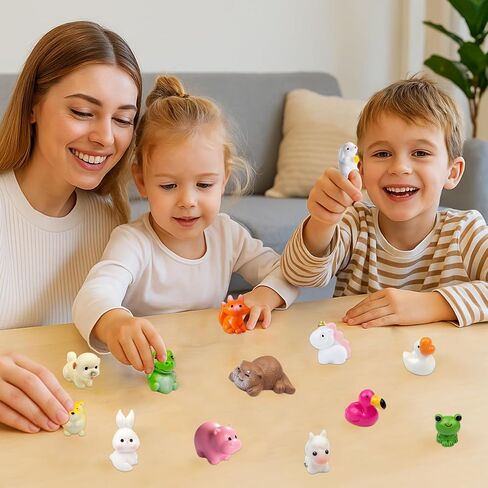 50pcs Mini Ocean Resin Animals, Miniature Figurines for Desk Pets, Resin Charms, Animal Figurines, Cute Mini Animals for Decoration and Hiding in Kuwait