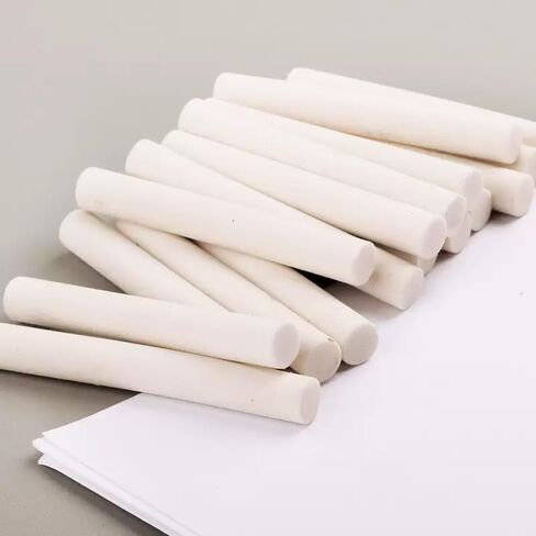 60pcs 5 × 25 ملم أسطواني أسطواني ممحاة قلم رصاص القلم الرصاص من أجل رسم مكتب المدرسة in Kuwait
