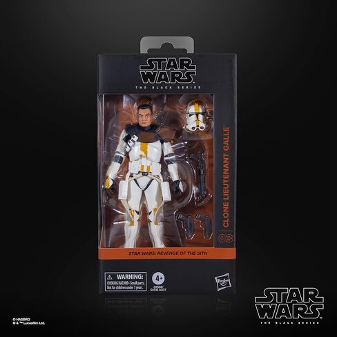 STAR WARS The Black Series Clone Lieutenant Galle, Revenge of The Sith Premium Collectible 6 Inch Action Figure in Saudi Arabia