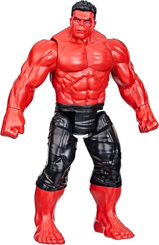 Marvel Studios Captain America New World ، Titan Hero Series ، Deluxe Red Hulk Figure ، Super Hero Toys for Kids 4 وما فوق in Saudi Arabia
