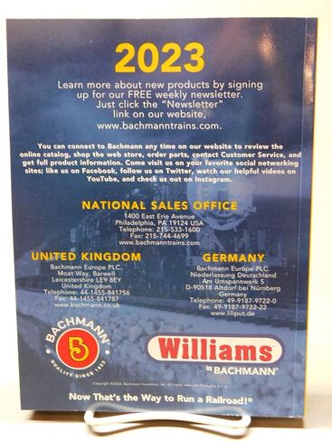 BACHMANN Williams 2023 Train Catalog Book 99823 in Saudi Arabia