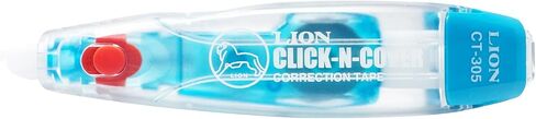 شريط تصحيح قابلة لإعادة تعبئة Lion Click-N-cover ، طرف قابل للسحب ، 1/5 "عريض و 236" طويل ، خالي من الحمض ، 1 EA. (CT-305) in Saudi Arabia