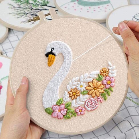 لويز ماليز مجموعات تطريز للحيوانات المضحكة للمبتدئين ، و Cross Stitch Kit للبالغين ، و Diy Needlepoint مع Rooster و Flower Pattern in Kuwait