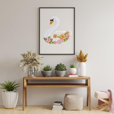 لويز ماليز مجموعات تطريز للحيوانات المضحكة للمبتدئين ، و Cross Stitch Kit للبالغين ، و Diy Needlepoint مع Rooster و Flower Pattern in Kuwait