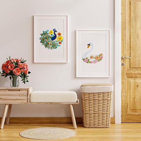 لويز ماليز مجموعات تطريز للحيوانات المضحكة للمبتدئين ، و Cross Stitch Kit للبالغين ، و Diy Needlepoint مع Rooster و Flower Pattern in Kuwait