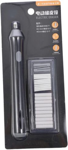 Electric Eraser Auto Drawing Tool Lightweight Portable Art Eraser for Sketching and Technical Drafting Precise Targeted Erasing Without Battery Black in Kuwait