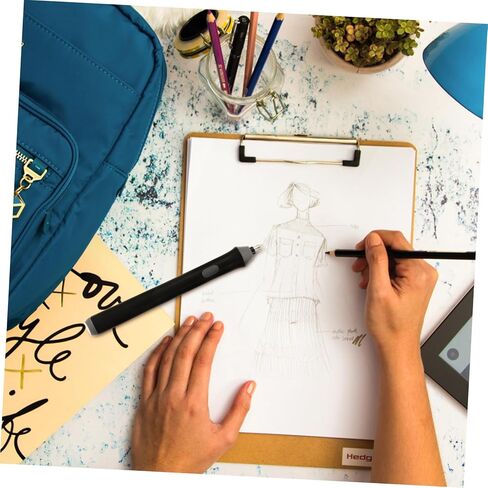Electric Eraser Auto Drawing Tool Lightweight Portable Art Eraser for Sketching and Technical Drafting Precise Targeted Erasing Without Battery Black in Kuwait