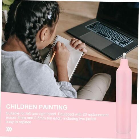 أداة رسم رسم للطلاب الرسم الدقيق للطلاب سهلة الاستخدام وحمل تصميم وردي لطيف للفن والقرطاسية المدرسية in Kuwait
