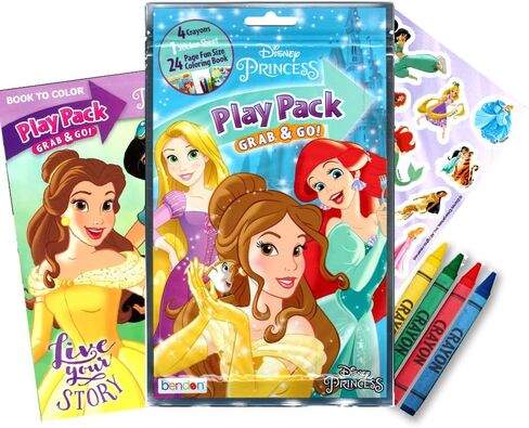 Disney Princess Coloring and Activity Book Bundle with Imagine Ink Coloring Book, Stickers and More in Saudi Arabia