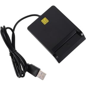 Luxshiny Multi Function USB Card Reader for Id and Compatible with Windows Vista and Supports CAC Sim ATM and Ic Cards Easy Setup for Transfer in Kuwait