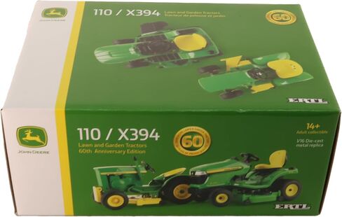John Deere 1/16 110 و X394 Lawn Tractor Toy Set - LP84508 in Kuwait