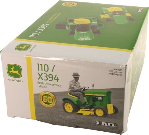 John Deere 1/16 110 و X394 Lawn Tractor Toy Set - LP84508 in Kuwait