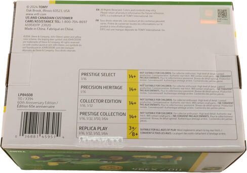 John Deere 1/16 110 و X394 Lawn Tractor Toy Set - LP84508 in Kuwait