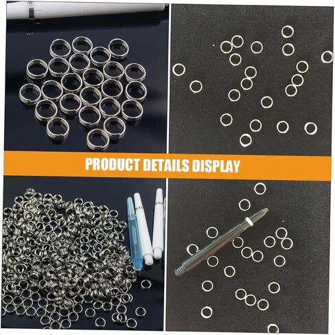100pcs لملحقات حلقات القطب المعدنية المتينة لتحسين الدقة وإعداد بيئات اللعب المختلفة in Kuwait