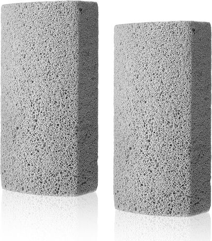 2 Pcs Pet Hair Block, Pet Hair Remover Grey Pumice Stone for Dog Cat Fur Removal Cleaning Dog Cat Fur Remover Stone Pets Rocks for Sofa Car Interior Bedding Carpet Couch Furniture in Saudi Arabia