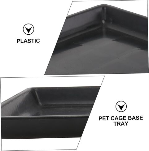 1pc Pet Cage Tray Durable Plastic Base for Rabbit Dog and Cat and Easy Pet Waste Management in Saudi Arabia