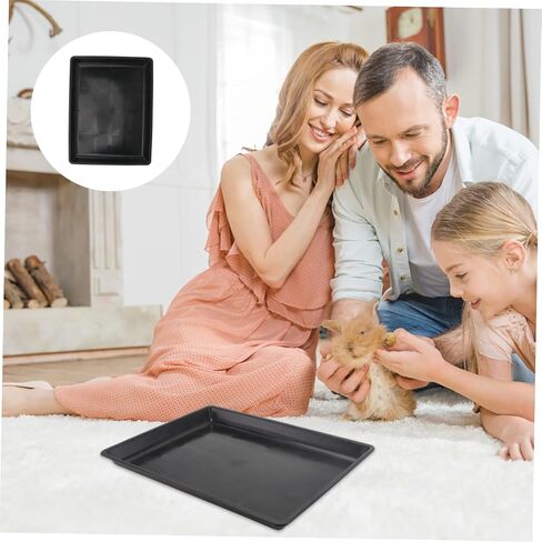 1pc Pet Cage Tray Durable Plastic Base for Rabbit Dog and Cat and Easy Pet Waste Management in Saudi Arabia
