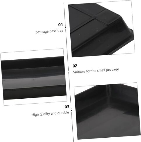 Thick Plastic PET Tray for Dogs and Rabbits Waterproof Cage Cleaning Tray Sturdy Dog Crate Bottom PET Supplies in Saudi Arabia