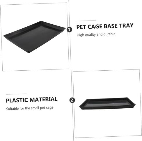 Thick Plastic PET Tray for Dogs and Rabbits Waterproof Cage Cleaning Tray Sturdy Dog Crate Bottom PET Supplies in Saudi Arabia