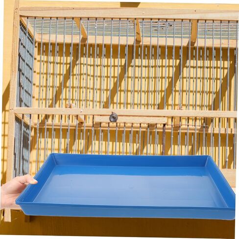 Upkoch سميك الكلب صينية صينية قوية من النفايات البلاستيكية النفايات الأليفة تصميم سهلة التصميم النظيف للكلاب والعبث الأرنب in Kuwait