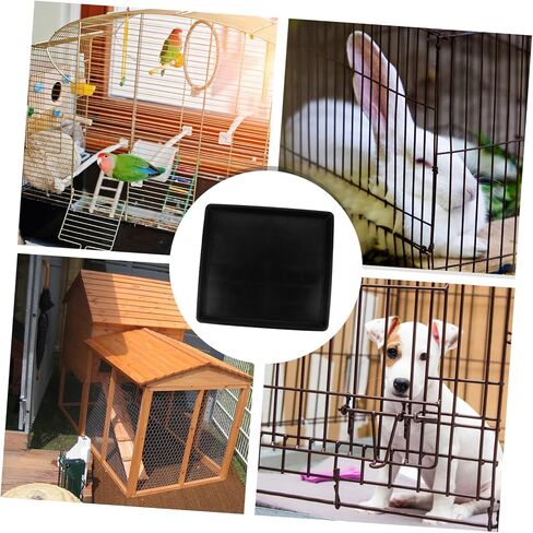 Hemoton Rabbit Dog Crate Crate Tray Race Resistant Raching for Dog Cage Pet Potty for Indoor Use Easy to Potty Tray in Kuwait