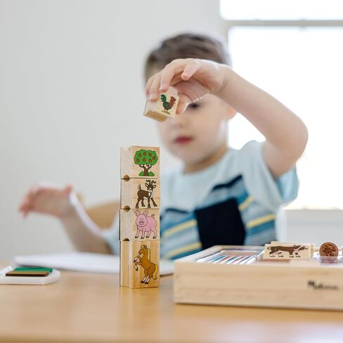 Melissa & Doug, Toy Stamp A Scene Farm in Saudi Arabia