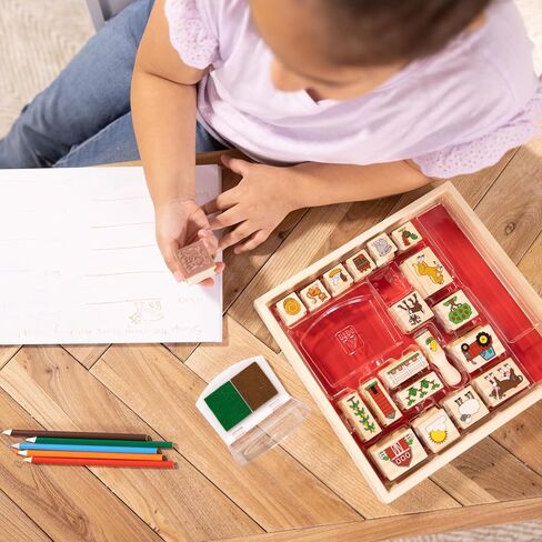 Melissa & Doug, Toy Stamp A Scene Farm in Saudi Arabia