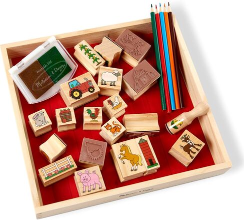 Melissa & Doug, Toy Stamp A Scene Farm in Saudi Arabia