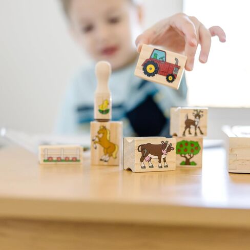 Melissa & Doug, Toy Stamp A Scene Farm in Saudi Arabia
