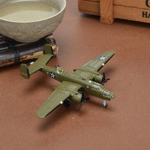 DAGIJIRD Simulation Alloy Aircraft Model 1:200 Alloy WWII US B-25 Mitchell Bomber Airplane Model in Saudi Arabia