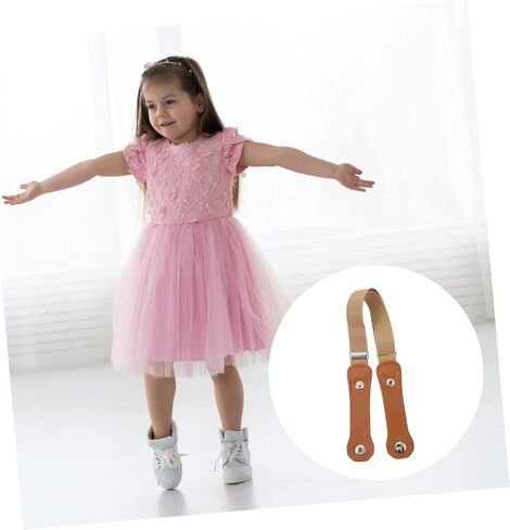 PartyKindom 2pcs حزام مرن عملي للملابس القابلة للتعديل حزام الخصر الخفيف الوزن المقاوم للملابس العصرية للجميع in Saudi Arabia