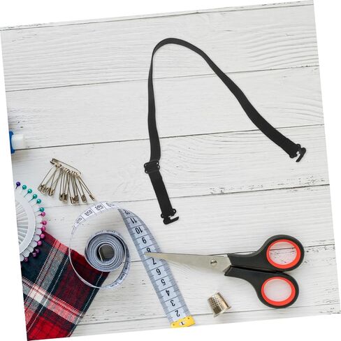 HOMSFOU 10Pcs Adjustable Bow Tie Elastic Straps Convenient Pre Tied Bowknot Band Accessories for Suits Soft Durable for Any Occasion in Saudi Arabia