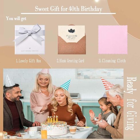 EFVISD 21st 30th 40th 50th 60th 70th 80th 90th 100th Birthday Gifts for Women, Silver Necklace Jewelry for Mom Daughter Nana Friend Sister Wife in Kuwait