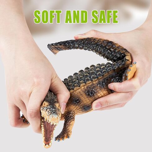 6 Pcs Large Soft Safari Animal Toys,Jumbo Animals Playset for Toddler Kids Children Boy Girl 1 2 3 4 5 Year Old,Learning Toy,Brithday in Saudi Arabia
