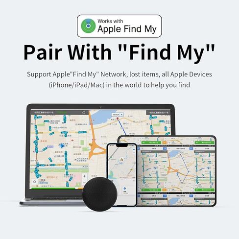 علامات الهواء ، مع تطبيق Finder (iOS فقط) ، جهاز الوقاية من خسارة طوق الحيوانات الأليفة ، طوق صغير مع غلاف واقٍ ، مكتشف في اتجاهين ، للاستخدام مع iOS (Orange) in Kuwait