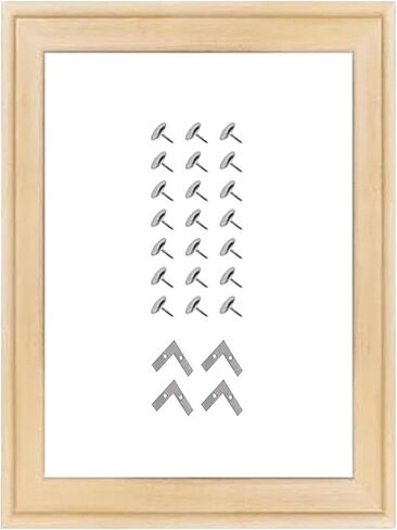 35.4 × 35.4 بوصة (90 × 90 سم) إطارات قضبان خشبية ، أطراف قماشية DIY للوحات الزيتية ، المطبوعات ، الملصقات ، أعمال الإبرة الفنية الجدارية in Kuwait
